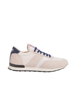 Cheap Ines de la Fressange Paris 77" UZS x Ines de la Fressange Unisex white/beige/blue trainers