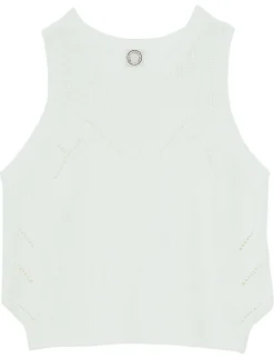 Clearance Ines de la Fressange Paris Agatha ecru sleeveless jumper