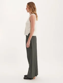 Clearance Ines de la Fressange Paris Agatha ecru sleeveless jumper