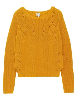 Best Sale Ines de la Fressange Paris Agathe mustard jumper