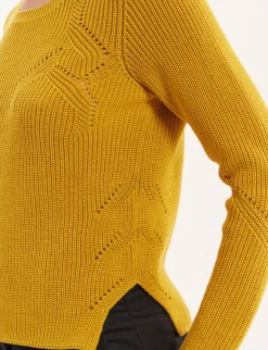 Best Sale Ines de la Fressange Paris Agathe mustard jumper