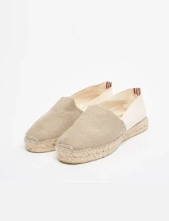 Hot Ines de la Fressange Paris Aglae espadrilles beige ecru
