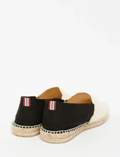 Online Ines de la Fressange Paris Aglae espadrilles ecru-black