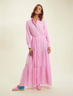 Fashion Ines de la Fressange Paris Aglae pink-turquoise espadrilles