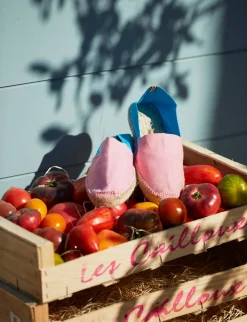 Fashion Ines de la Fressange Paris Aglae pink-turquoise espadrilles