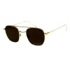 Store Ines de la Fressange Paris Alice gold sunglasses