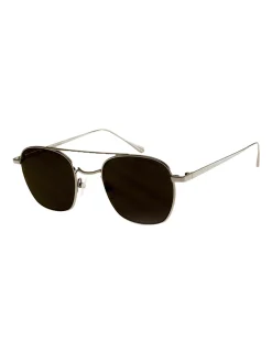 Discount Ines de la Fressange Paris Alice metal-frame sunglasses