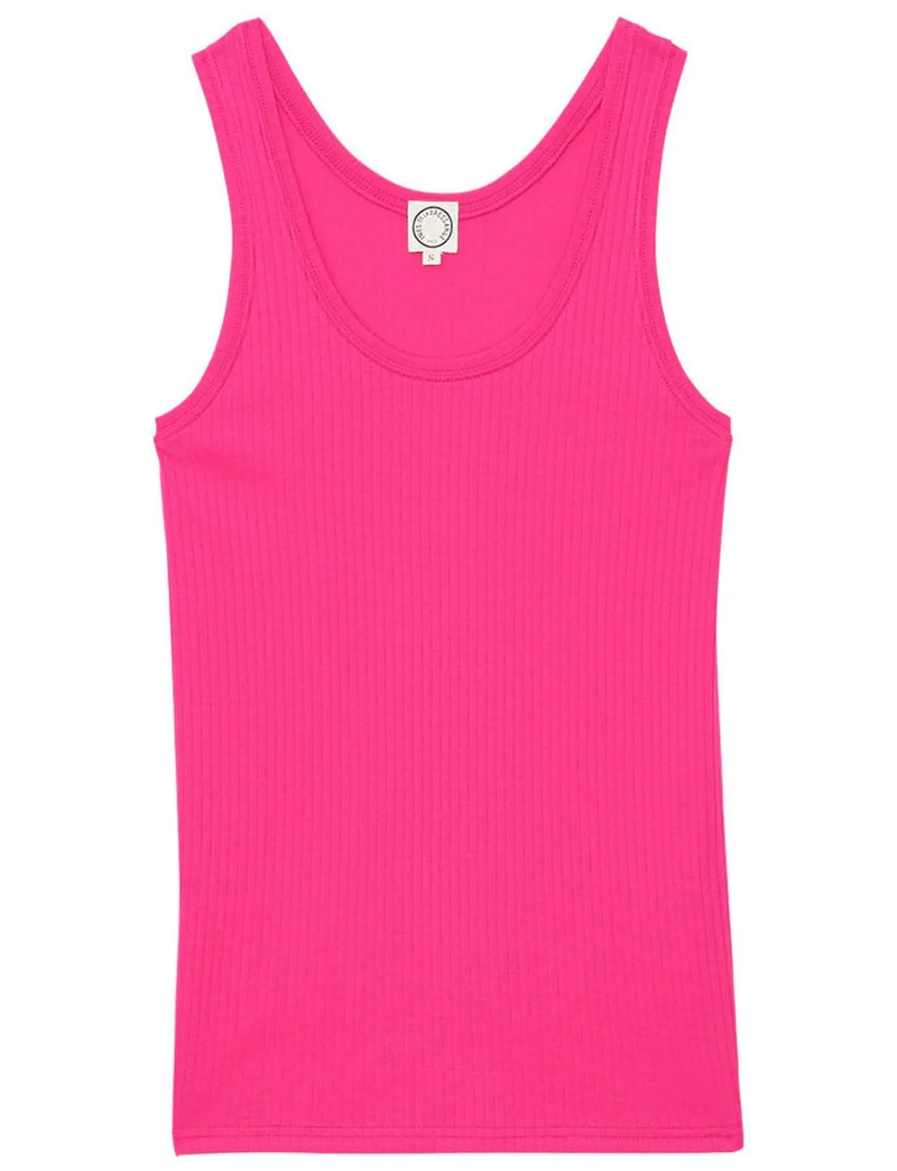 Flash Sale Ines de la Fressange Paris Amelie tank top in pink jersey