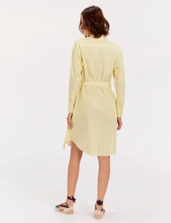 Discount Ines de la Fressange Paris Amour jaune shirt dress
