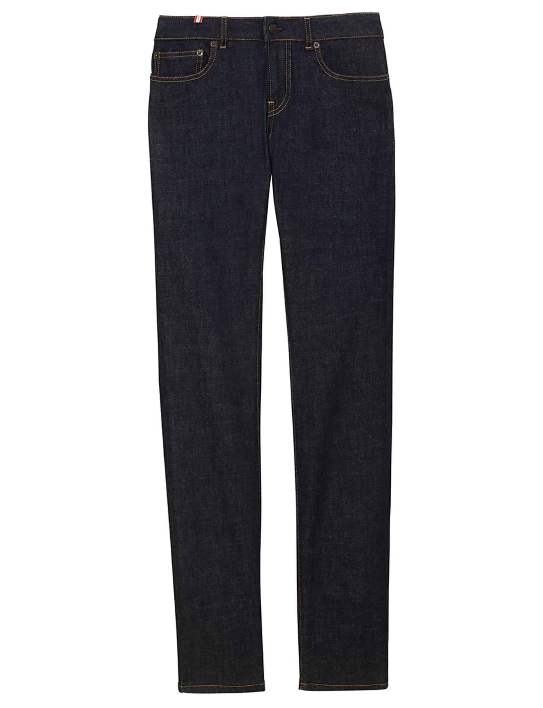 New Ines de la Fressange Paris Anemone jeans in navy blue cotton x Notify