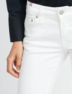 Sale Ines de la Fressange Paris Anemone jeans in white cotton x Notify