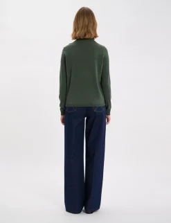 Cheap Ines de la Fressange Paris Angela khaki jumper