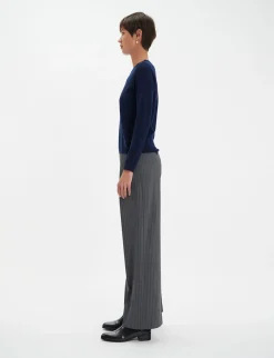 Discount Ines de la Fressange Paris Angela navy jumper