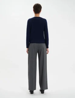 Discount Ines de la Fressange Paris Angela navy jumper