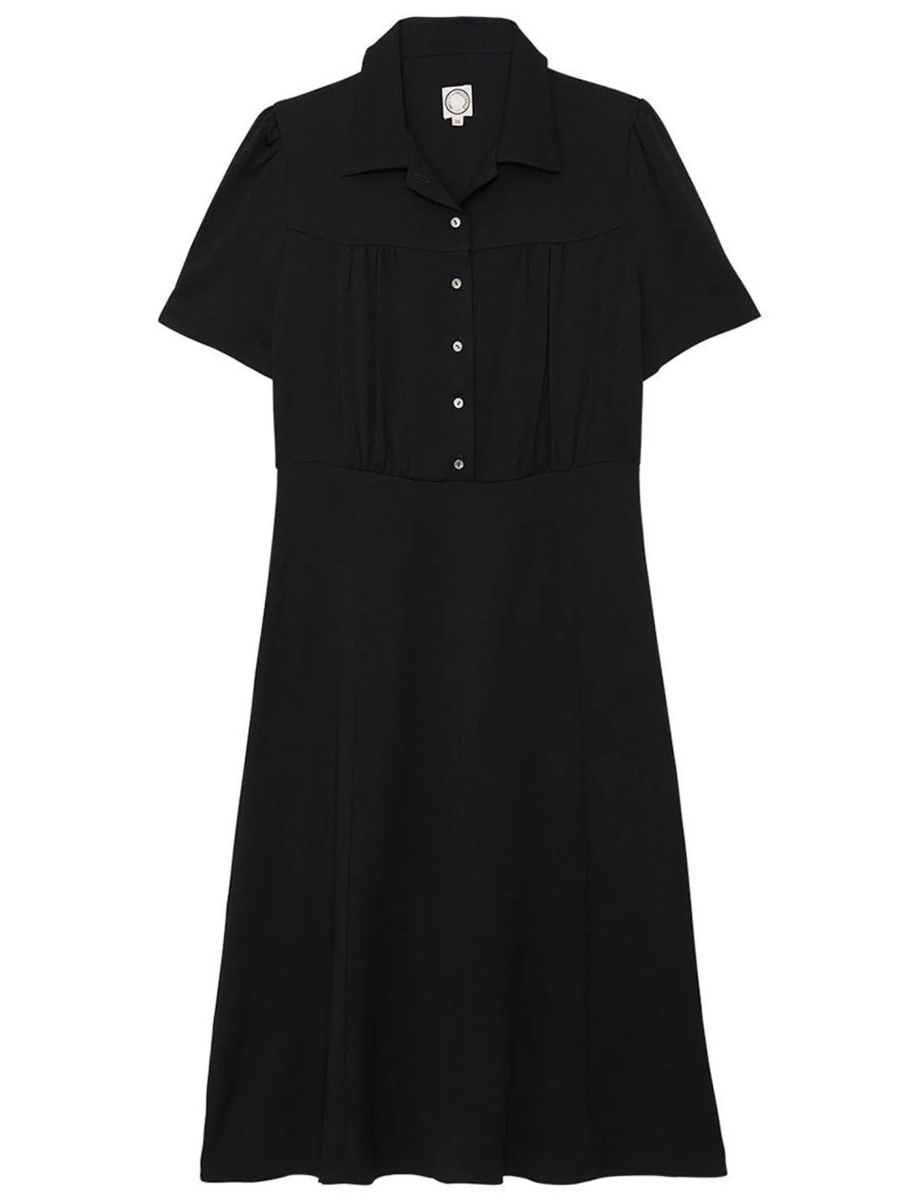 New Ines de la Fressange Paris Angèle navy blue dress