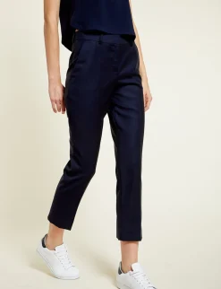 Cheap Ines de la Fressange Paris Audrey trousers navy blue wool ASK IF REF TO ACTIVATE ?