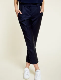 Cheap Ines de la Fressange Paris Audrey trousers navy blue wool ASK IF REF TO ACTIVATE ?