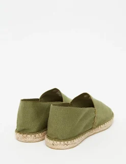 Cheap Ines de la Fressange Paris Auriane khaki espadrilles