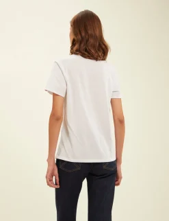 Clearance Ines de la Fressange Paris Aurora white T-shirt