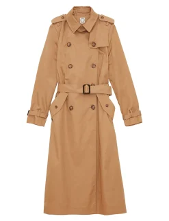 Fashion Ines de la Fressange Paris Beige Gaultier trench coat