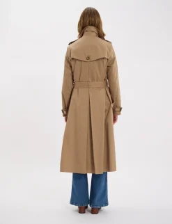 Fashion Ines de la Fressange Paris Beige Gaultier trench coat