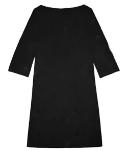 Hot Ines de la Fressange Paris Black linen Megane dress