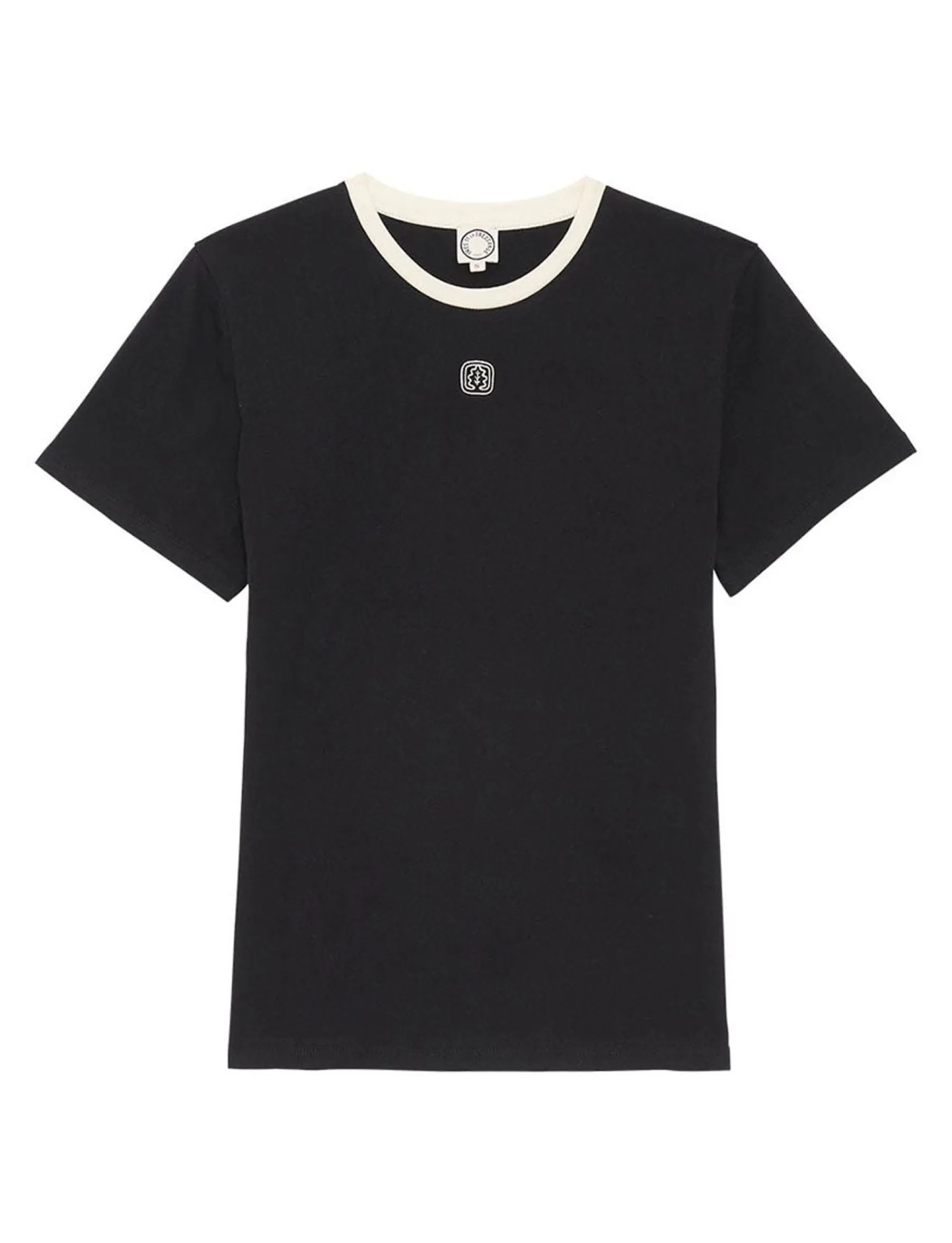 Hot Ines de la Fressange Paris Black Oscar T-shirt
