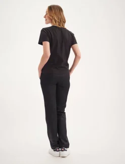 Hot Ines de la Fressange Paris Black Oscar T-shirt