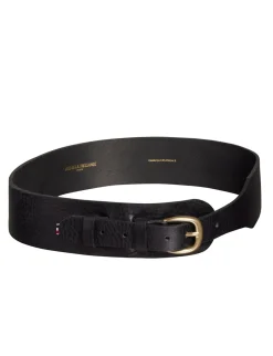 Store Ines de la Fressange Paris Black Paulette belt