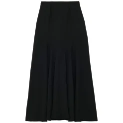 Best Sale Ines de la Fressange Paris Black Velvette skirt