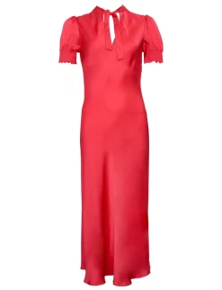 Shop Ines de la Fressange Paris CERISE COCKTAIL DRESS
