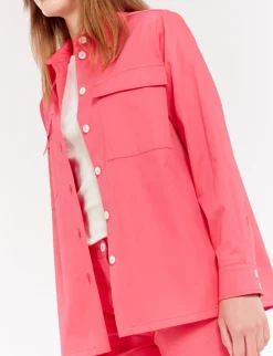 Cheap Ines de la Fressange Paris Chandler pink shirt