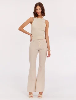Outlet Ines de la Fressange Paris Charlotte striped trousers