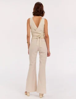 Outlet Ines de la Fressange Paris Charlotte striped trousers