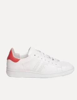 Fashion Ines de la Fressange Paris Charly red trainers