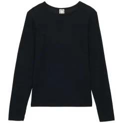 Store Ines de la Fressange Paris Cindy black long-sleeved T-shirt
