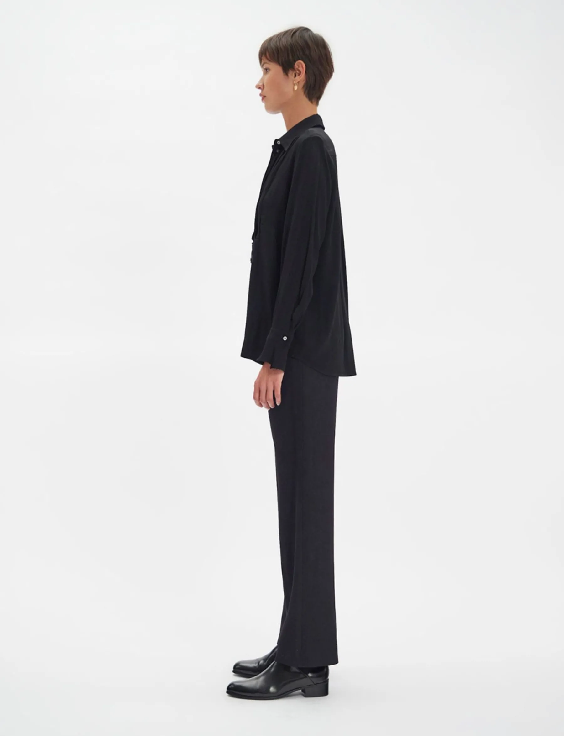 Clearance Ines de la Fressange Paris Clara black shirt