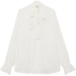 Discount Ines de la Fressange Paris Clara white shirt
