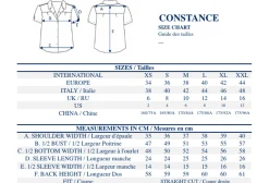 Hot Ines de la Fressange Paris Constance blue blouse