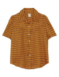 Cheap Ines de la Fressange Paris Constance printed blouse