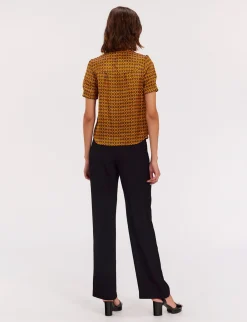 Cheap Ines de la Fressange Paris Constance printed blouse