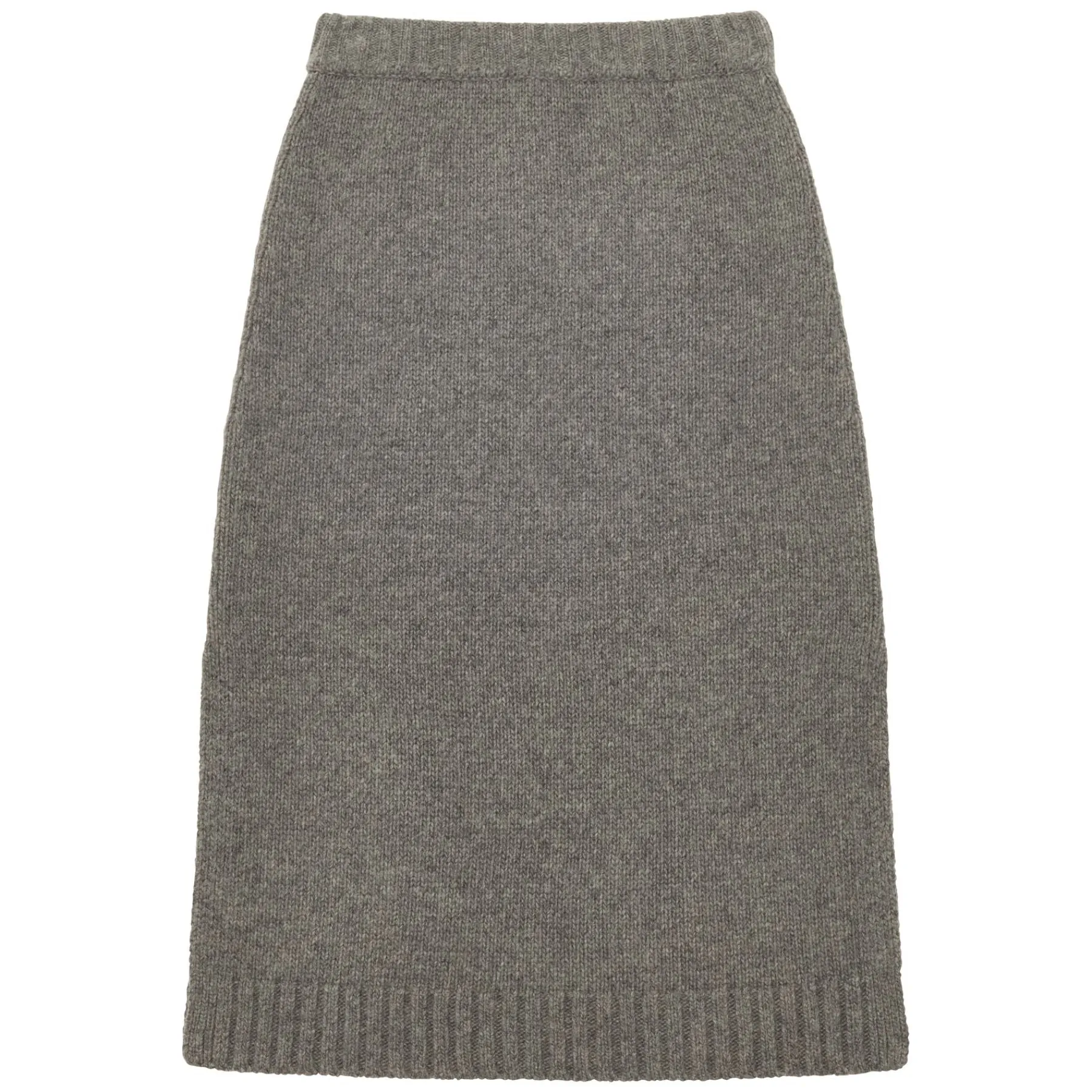 Discount Ines de la Fressange Paris Damia skirt in responsible grey wool