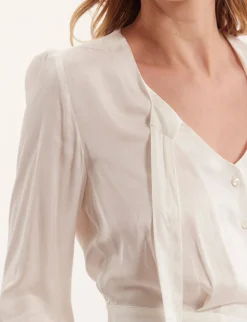 Hot Ines de la Fressange Paris Emeline ecru top