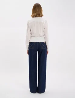 Best Ines de la Fressange Paris Emeline ecru top