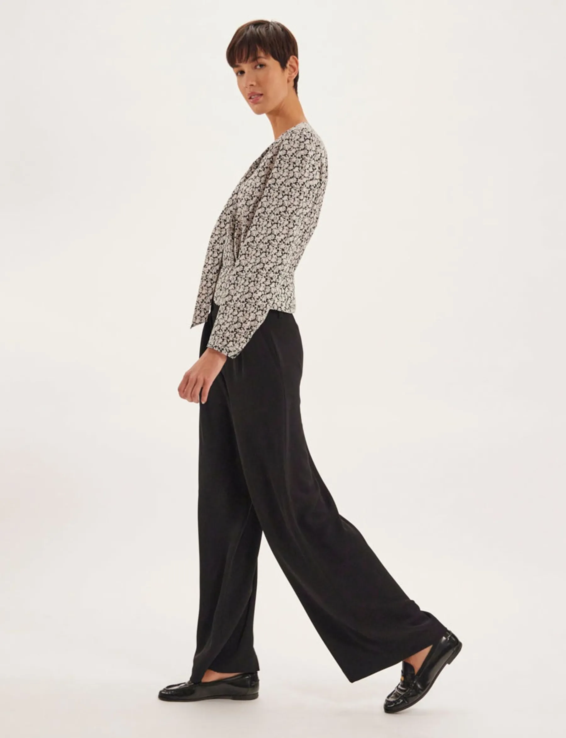 Flash Sale Ines de la Fressange Paris Emeline floral print top