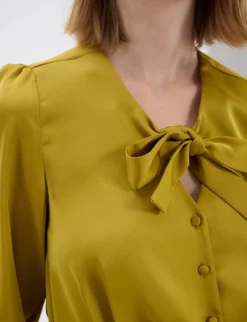 Best Sale Ines de la Fressange Paris Emeline mustard top
