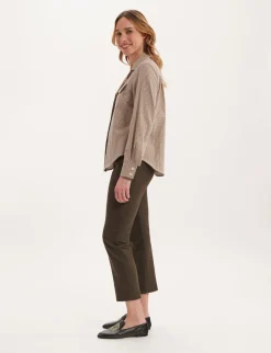 Cheap Ines de la Fressange Paris Evana plaid shirt