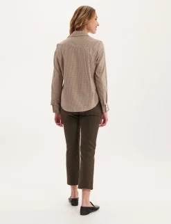 Cheap Ines de la Fressange Paris Evana plaid shirt