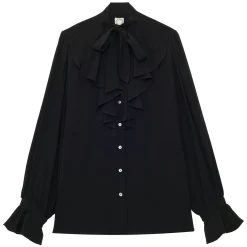 Best Sale Ines de la Fressange Paris Fanfan black shirt