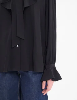 Best Sale Ines de la Fressange Paris Fanfan black shirt